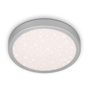 Briloner 3048-014 - Plafonnier LED RUNA LED/18W/230V argenté