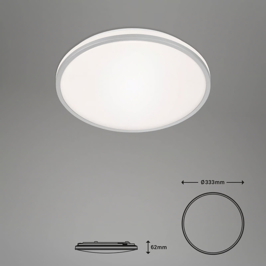 Briloner 3064-014 - Dimbare LED-plafondlamp IVY LED/24W/230V Wi-Fi Tuya Ø 33,3 cm + afstandsbediening