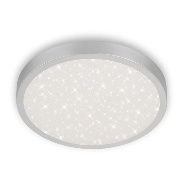 Briloner 3071-014 - LED Plafondlamp RUNA LED/24W/230V zilver