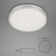 Briloner 3071-014 - LED Plafondlamp RUNA LED/24W/230V zilver