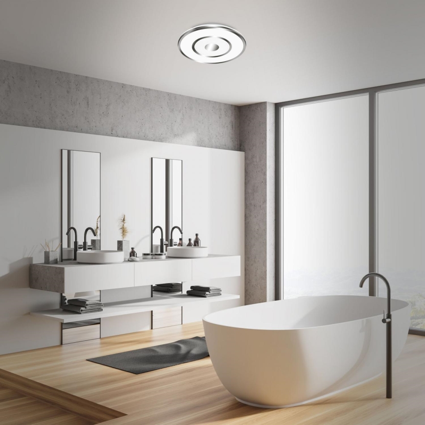 Briloner 3083-018 - Plafonnier à intensité variable LED salle de bain COOL&COSY LED/24W/230V IP44