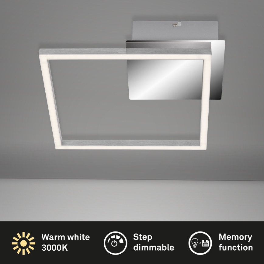 Briloner 3105-018 - Plafonnier à intensité variable FRAMES LED/9,7W/230V