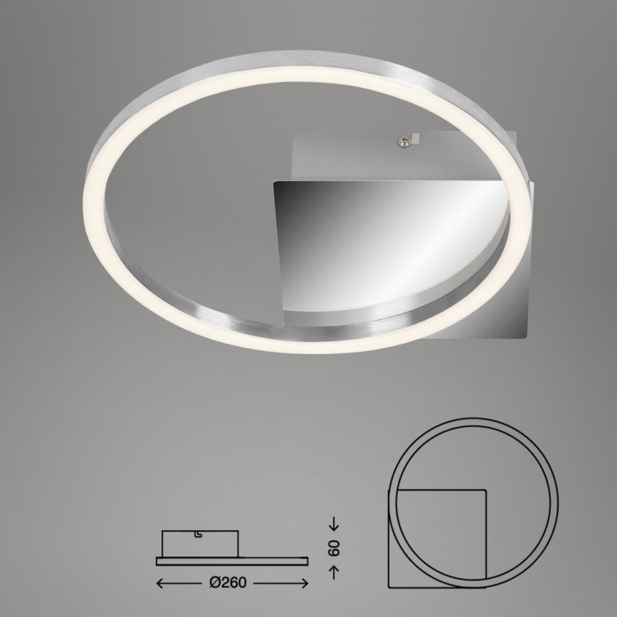 Briloner 3106-018 - Dimbare LED Plafond Lamp FRAMES LED/7,5W/230V