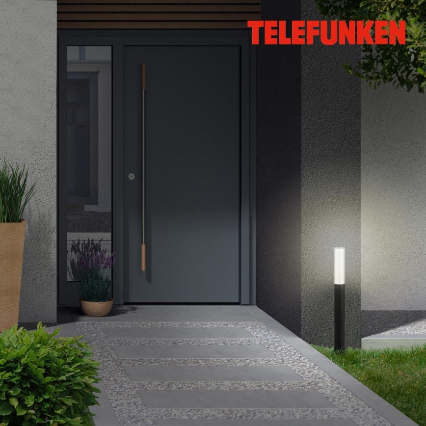 Briloner 311405TF - LED Buitenlamp LED/8W/230V IP44 4000K 57 cm zwart