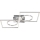 Briloner 3135-018 - Plafonnier à intensité variable FRAME LED/43,8W/230V 3000K