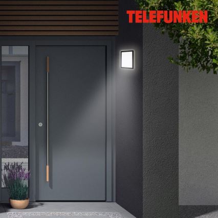 Briloner 313505TF - LED Wandlamp voor buiten LED/15W/230V IP44 4000K zwart