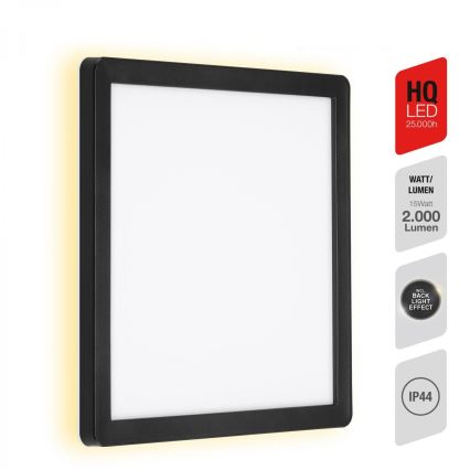Briloner 313505TF - LED Wandlamp voor buiten LED/15W/230V IP44 4000K zwart