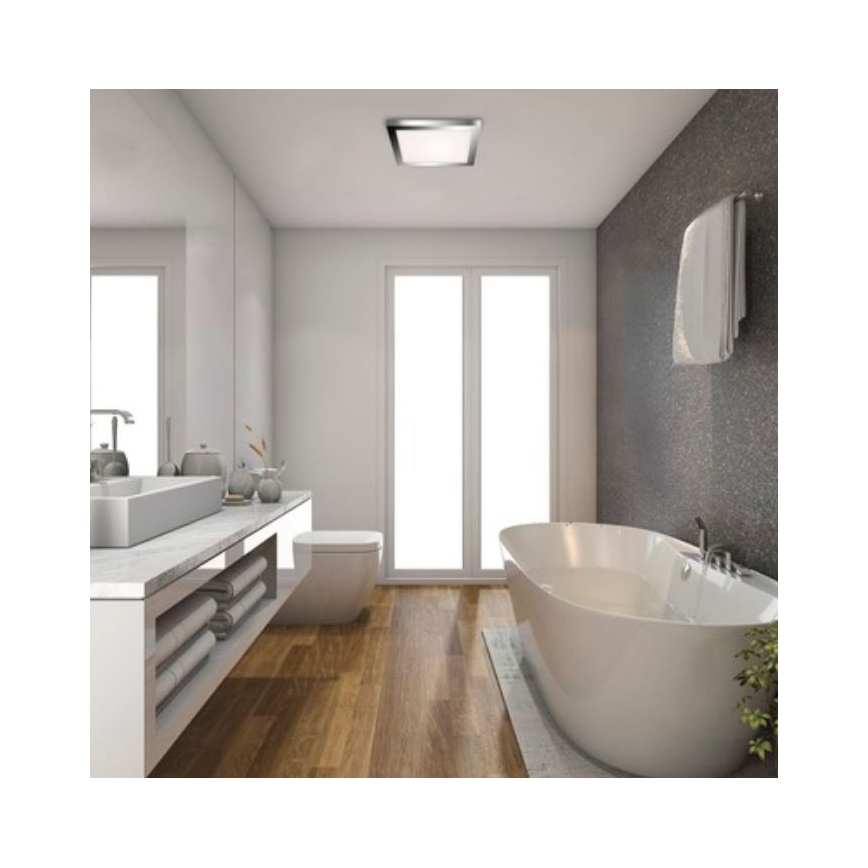 Briloner 3142-018 - Plafonnier salle de bain COOL&COSY LED/21W/230V 2700/4000K IP44