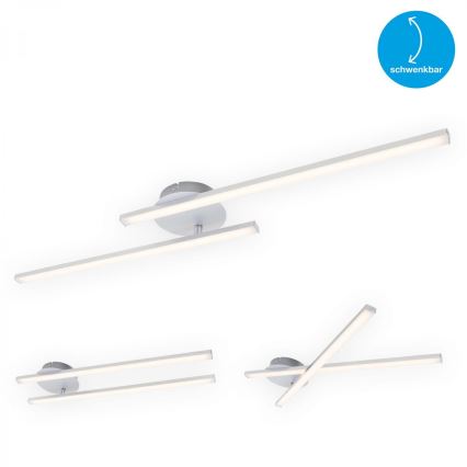 Briloner 3163-029 - LED Bevestigde Hanglamp GO 2xLED/9W/230V