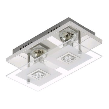 Briloner 3195-028 - Plafonnier LED TULA 2xGU10/3W/230V