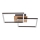Briloner 3210-014 - Dimbare LED Plafondlamp FRAME 2xLED/11W/230V bruin