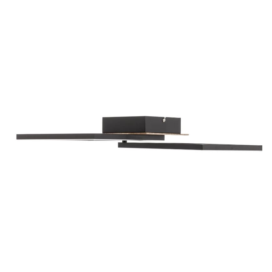 Briloner 3210-014 - Dimbare LED Plafondlamp FRAME 2xLED/11W/230V bruin