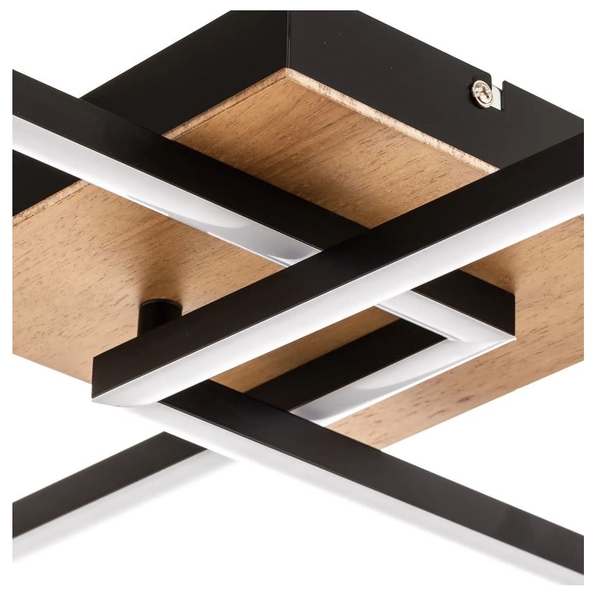 Briloner 3210-014 - Plafonnier à intensité variable FRAME 2xLED/11W/230V marron