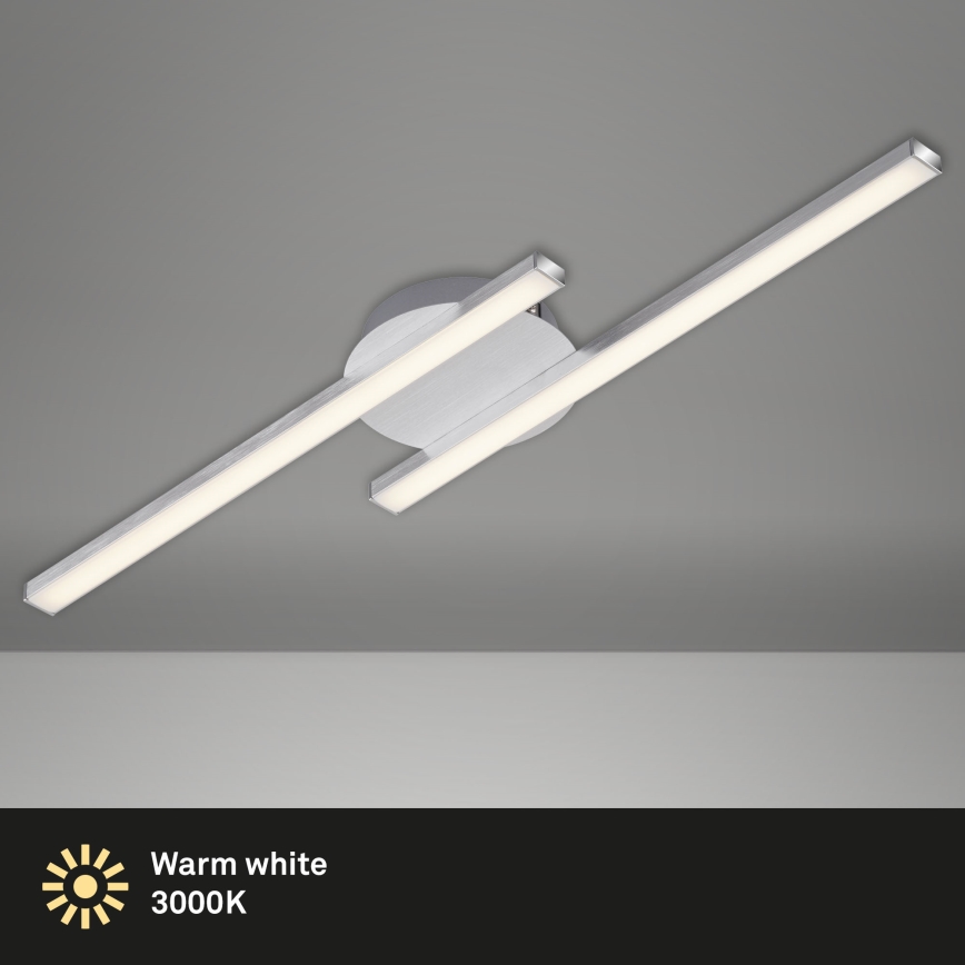 Briloner 3257-029 - Plafonnier LED GO 2xLED/6W/230V