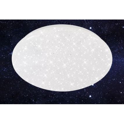 Briloner 3320-016 - Plafonnier STARRY SKY LED/12W/230V