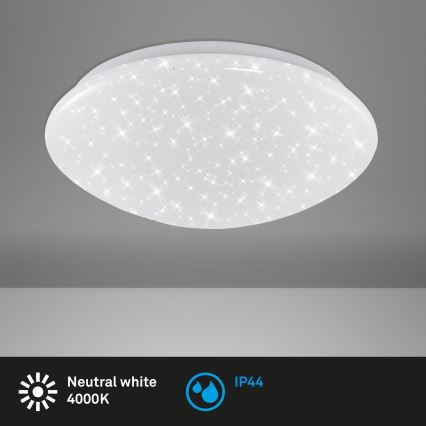 Briloner 3360-016 - LED Badkamer plafondlamp STARRY SKY LED/12W/230V IP44