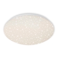 Briloner 3373-016 - Plafonnier LED dimmable STARRY LED/15W/230V 3000–6500 K Ø 28 cm blanc + télécommande