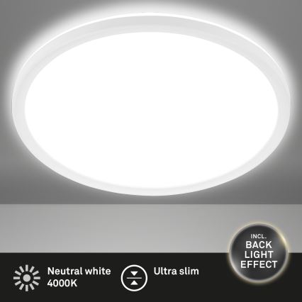 Briloner 3428-016 - Plafonnier LED SLIM LED/30W/230V