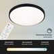 Briloner 3430-015 - Dimbare LED plafondlamp MANNY LED/48W/230V + afstandsbediening