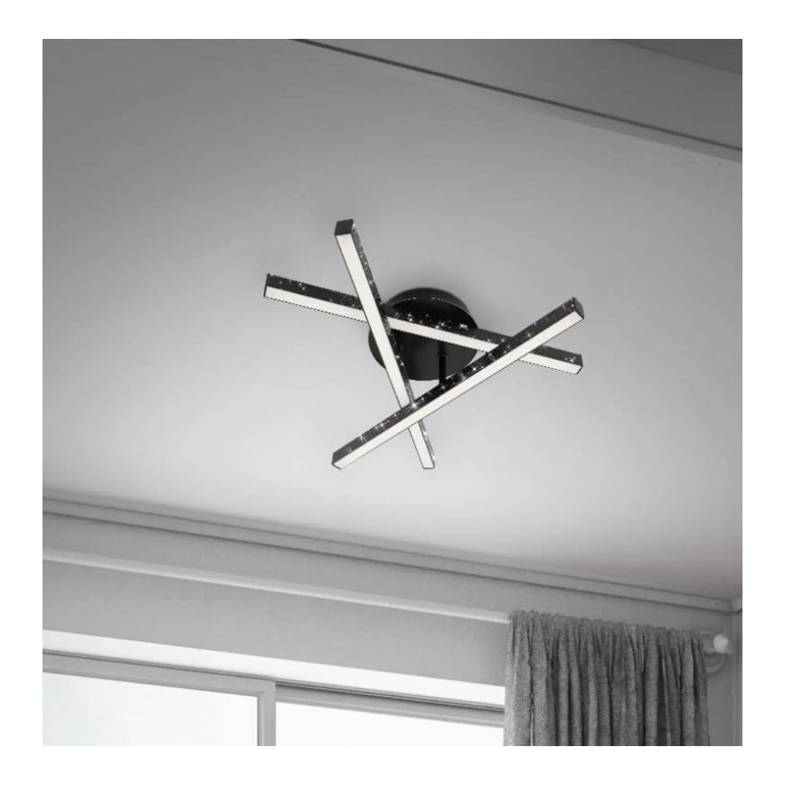 Briloner 3518-035 - LED Bevestigde Hanglamp REY 3xLED/5W/230V