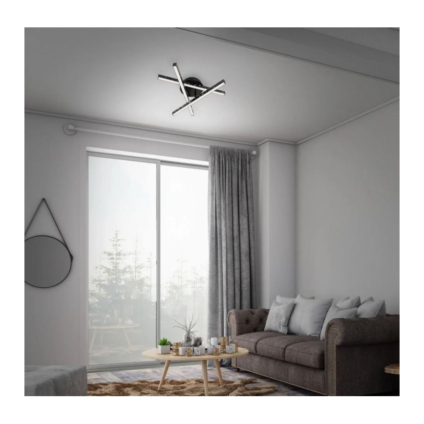 Briloner 3518-035 - LED Bevestigde Hanglamp REY 3xLED/5W/230V