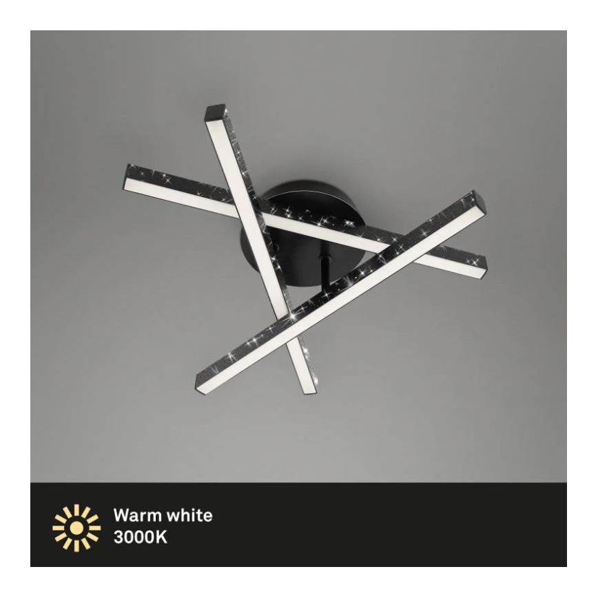 Briloner 3518-035 - LED Bevestigde Hanglamp REY 3xLED/5W/230V