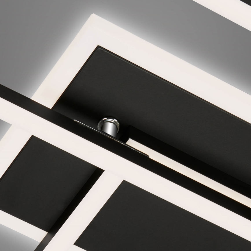 Briloner 3538-015 - Plafonnier LED à intensité variable FRAME 2xLED/20W/230V 2700-6500K Wi-Fi Tuya + Télécommande