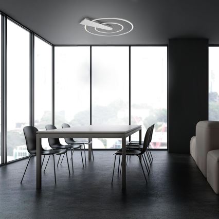 Briloner 3543-018 - Plafonnier à intensité variable NICO LED/25W/230V chrome mat