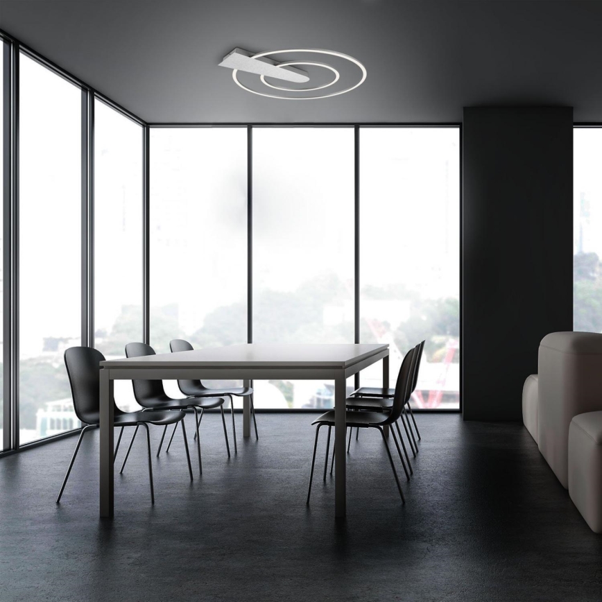 Briloner 3543-018 - Plafonnier à intensité variable NICO LED/25W/230V chrome mat