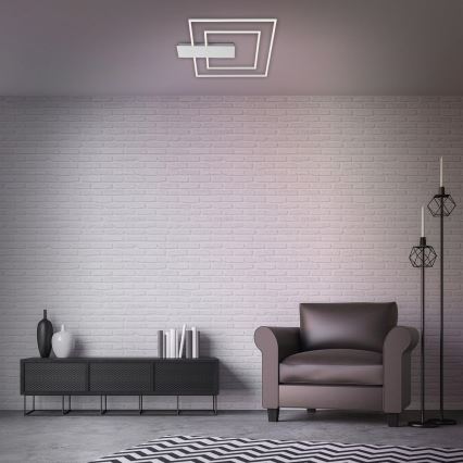 Briloner 3545-018 - Plafonnier à intensité variable NICO LED/25W/230V chrome mat