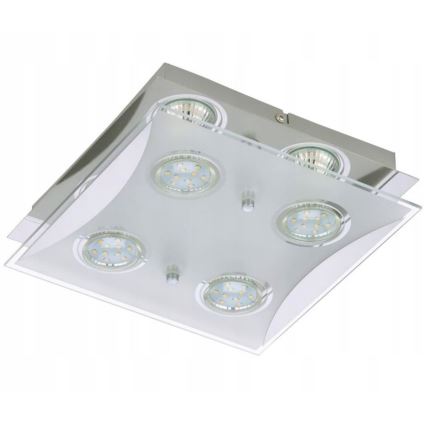 Briloner 3572-048 - LED plafondlamp FLASH 4xGU10/3W/230V