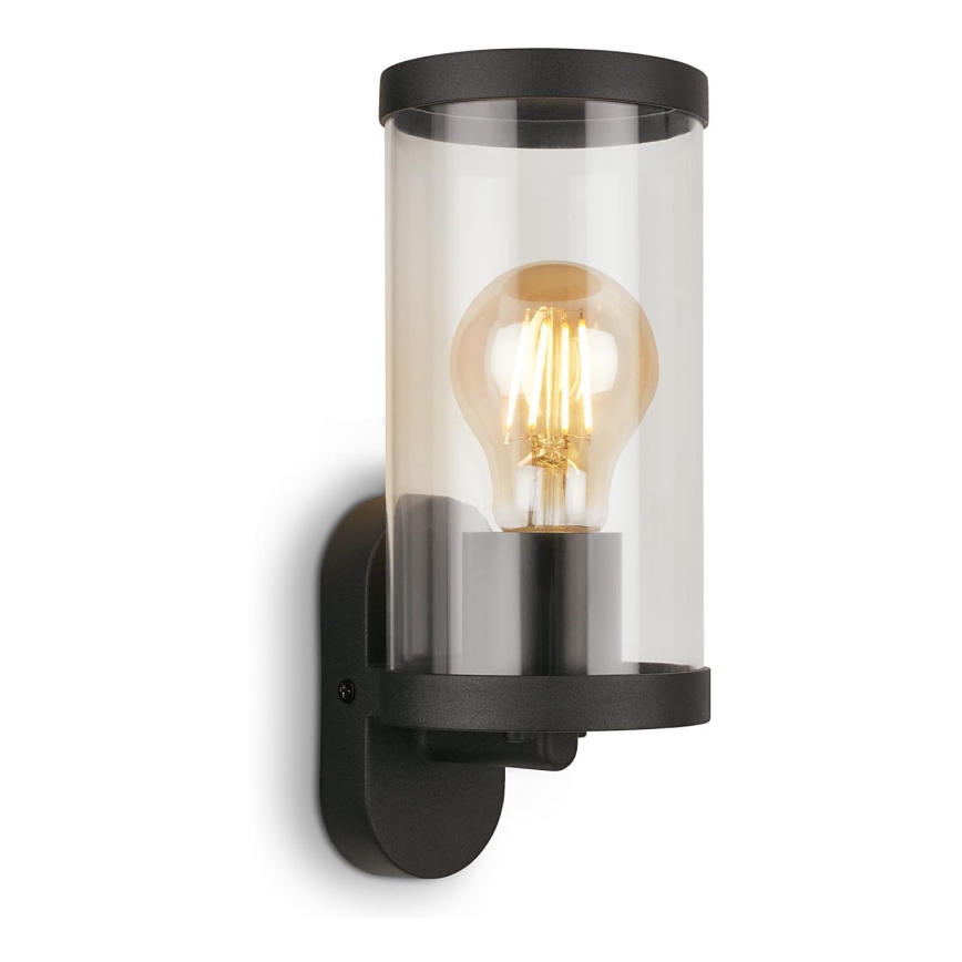 Briloner 3600-015 - Applique murale extérieure KAIRO 1xE27/12W/230V IP44 noir