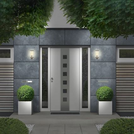 Briloner 3600-015 - Applique murale extérieure KAIRO 1xE27/12W/230V IP44 noir