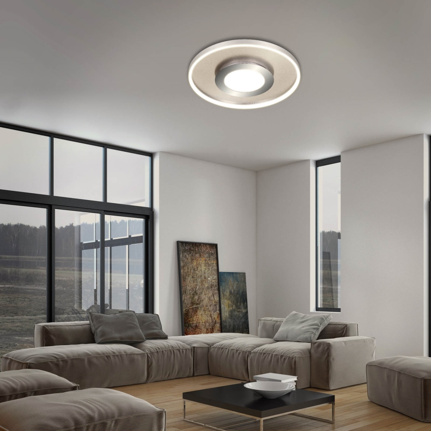 Briloner 3640-012 - Plafonnier à intensité variable LED/25W/230V 2700-6500K + télécommande