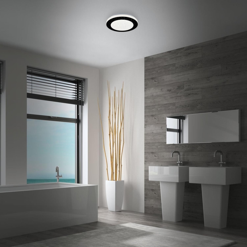 Briloner 3693-015 - Plafonnier salle de bain LED/15W/230V IP44 4000K d. 28 cm