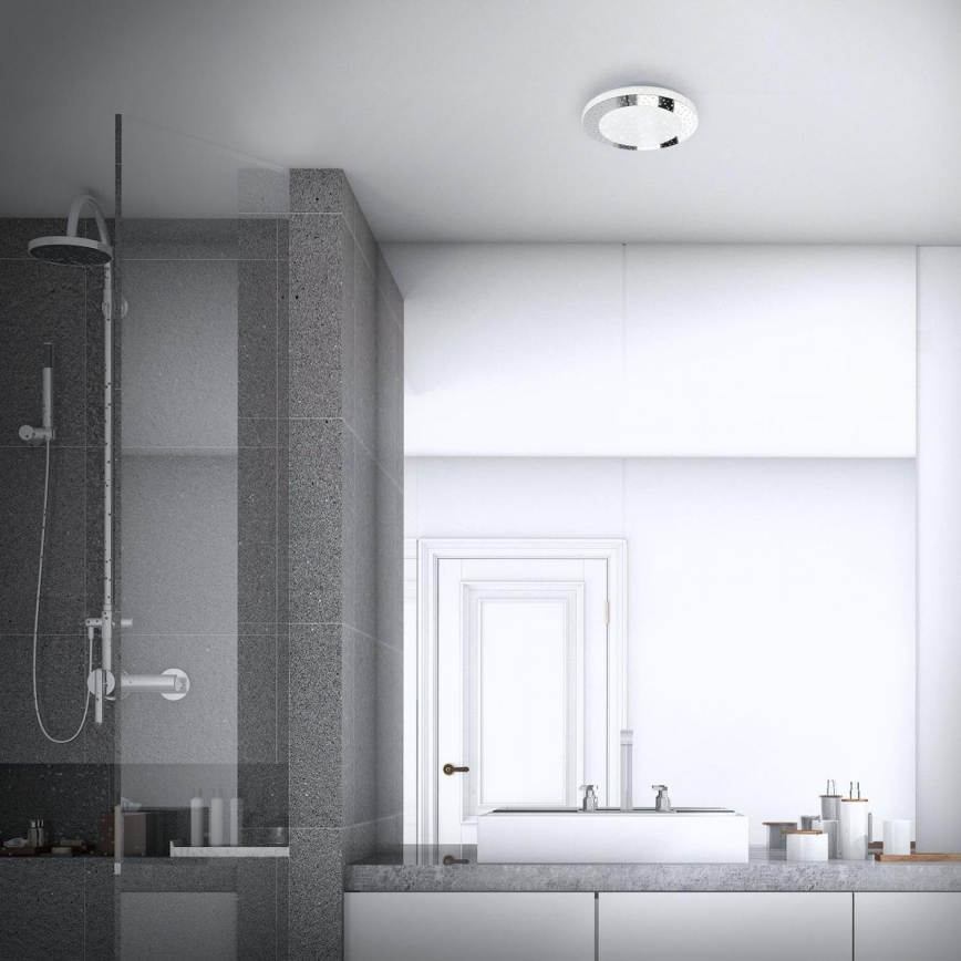 Briloner 3693-018 - Plafonnier salle de bain LED/15W/230V IP44 4000K