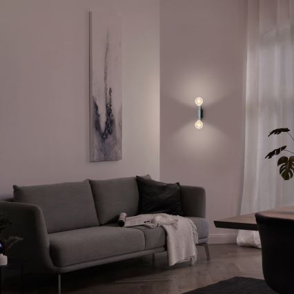 Briloner 3710-024 - Applique murale rétro 2xE27/10W/230V