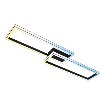 Briloner 3761015 - Plafonnier LED dimmable LED/45W/230V 2700-6500K noir + télécommande