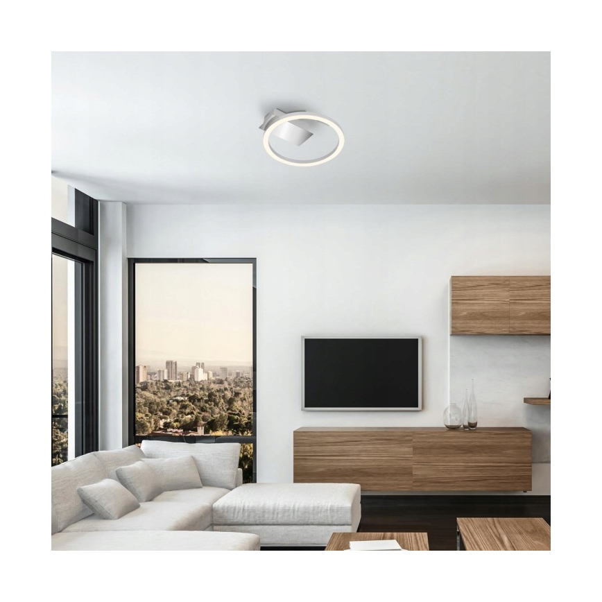 Briloner 3778-014 - LED plafondlamp FRAME LED/5W/230V Ø 20 cm mat chroom