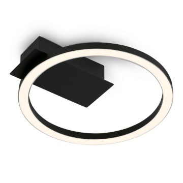 Briloner 3778-015 - LED-plafondlamp FRAME LED/5W/230V Ø 20 cm zwart