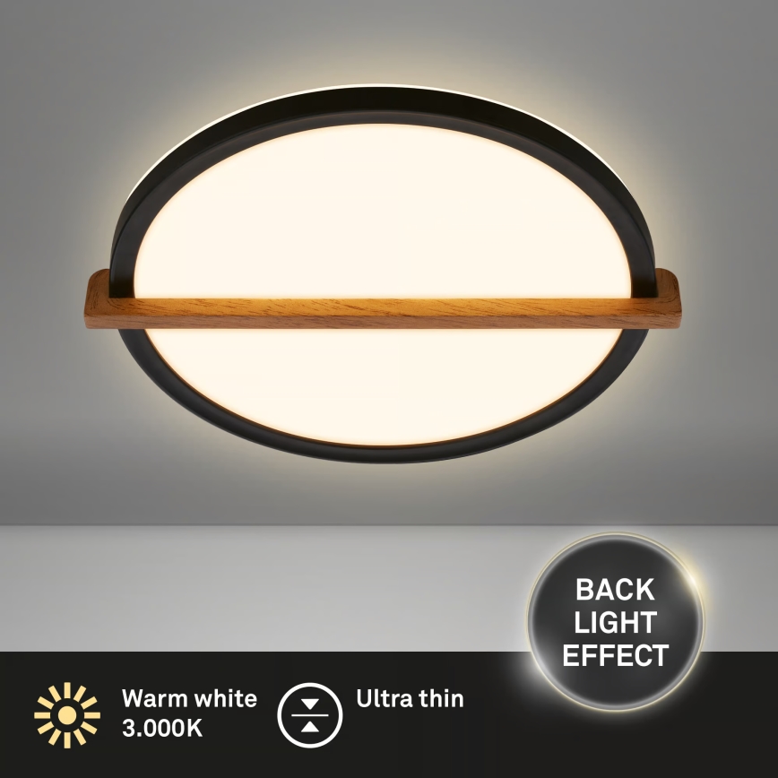 Briloner 3844015 - LED-plafondlamp, 18 W, 230 V, Ø 31,5 cm