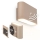 Briloner 3878011 - oplaadbare LED-wandlamp met bewegings- en schemersensor CHAT LED/3W/5V 2000 mAh beige