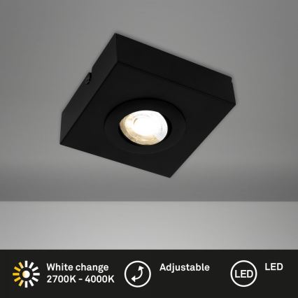Briloner 3996015 - Spot CTS LED/4W/230V 2700/4000K noir