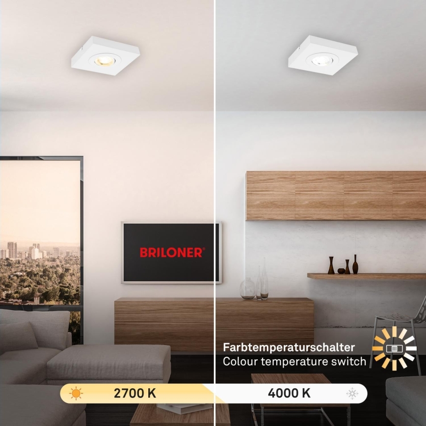 Briloner 3996016 - LED spot CTS LED/4W/230V 2700/4000K wit
