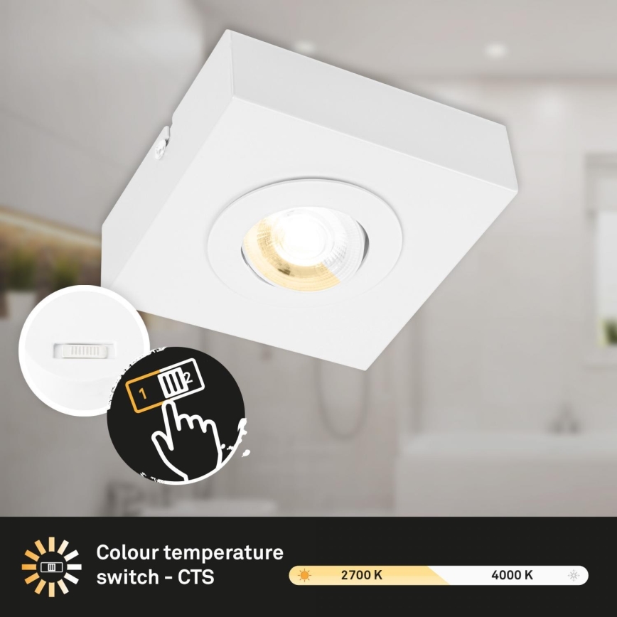 Briloner 3996016 - Spot CTS LED/4W/230V 2700/4000K blanc