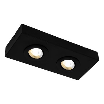 Briloner 3996025 - Spot CTS 2xLED/4W/230V 2700/4000K noir