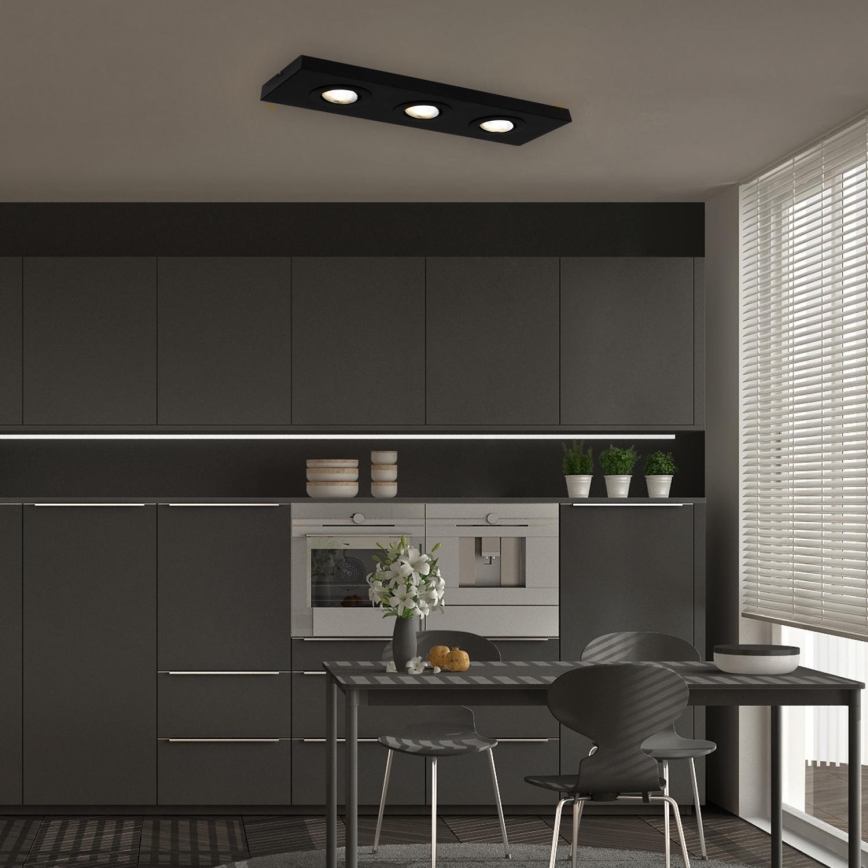 Briloner 3996035 - LED spot CTS 3xLED/4W/230V 2700/4000K zwart