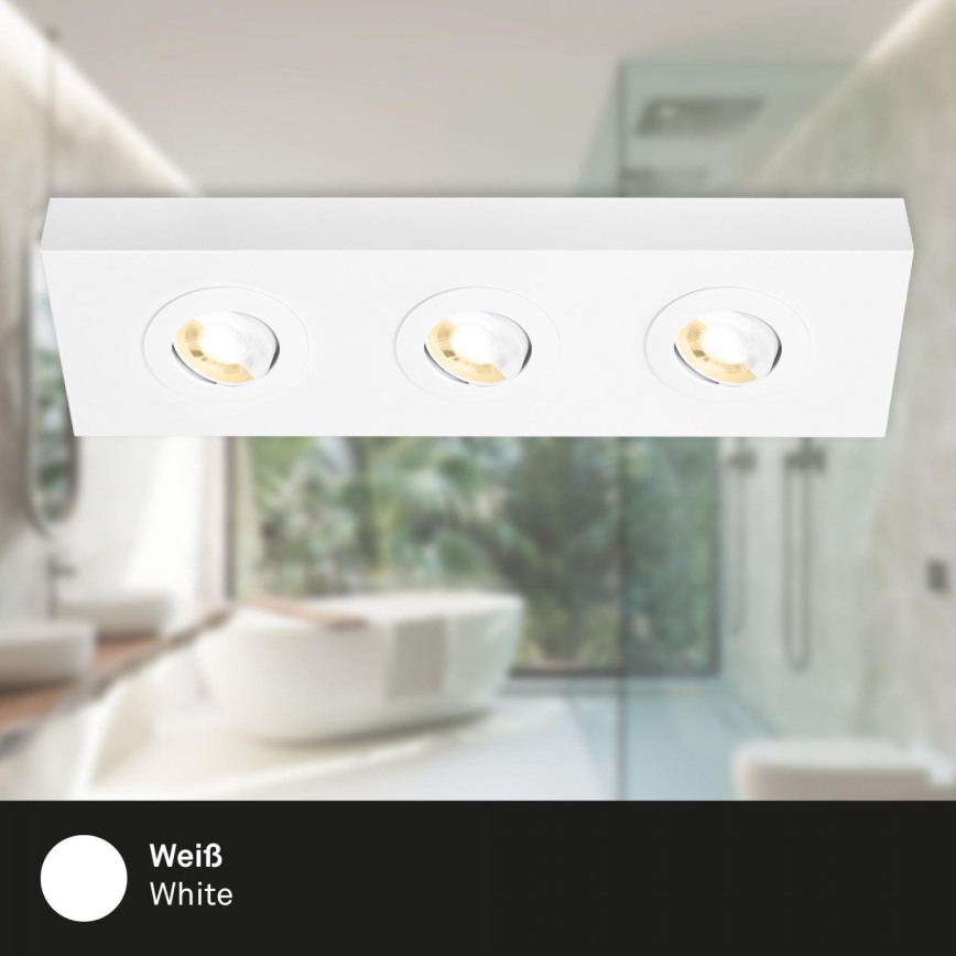 Briloner 3996036 - LED spot CTS 3xLED/4W/230V 2700/4000K wit