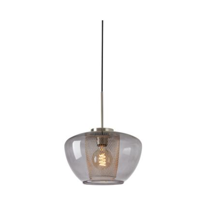 Briloner 4016-014 - Hanglamp aan een koord SEVENTIES 1xE27/40W/230V doorzichtig