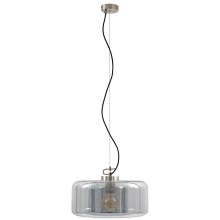 Briloner 4018-014 - Hanglamp aan een koord SEVENTIES 1xE27/40W/230V doorzichtig